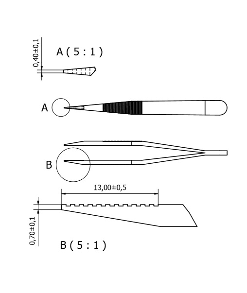 Tweezers 00B-SA