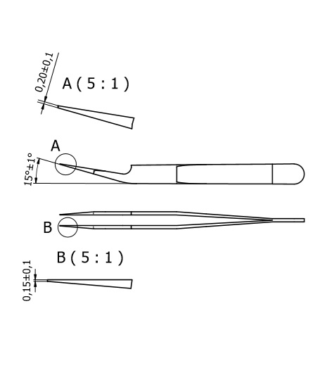 Tweezers 5A-AXAL