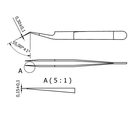 Tweezers 5AR-SA