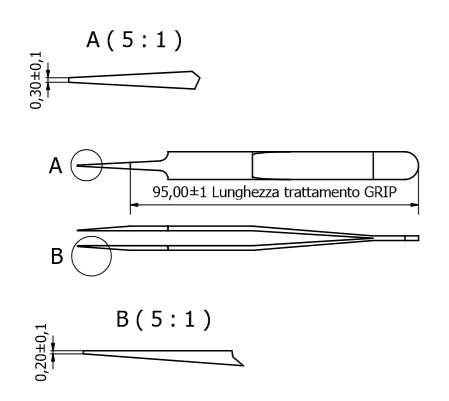 Tweezers 5-GRIP