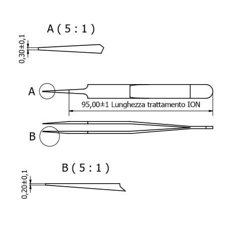 Tweezers 5-ION