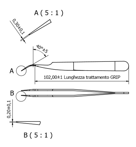 Tweezers 7-GRIP
