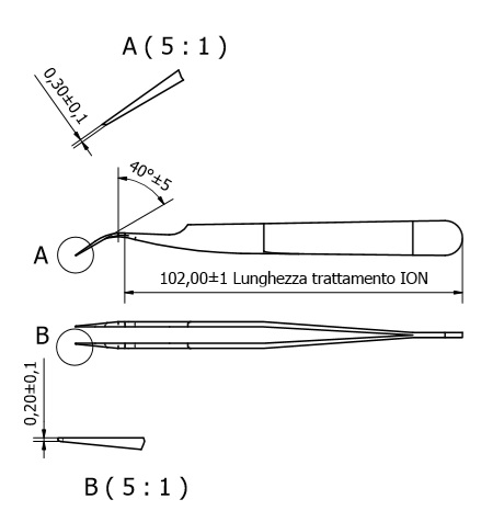Tweezers 7-ION