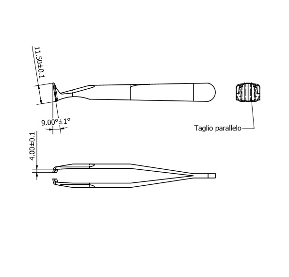 Tweezers 15AP-DURAX