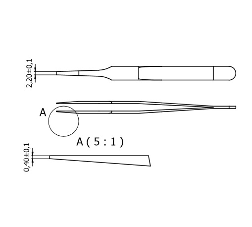Tweezers F-SA