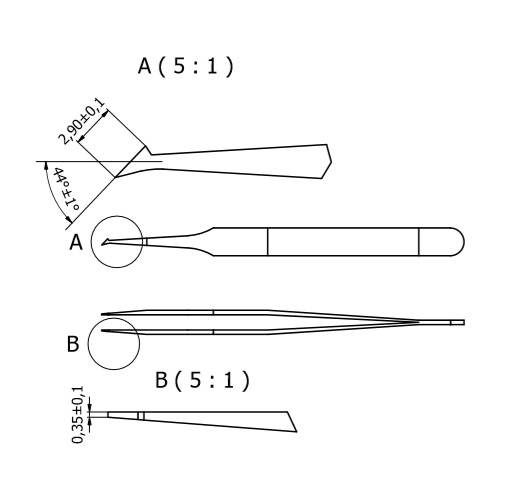 Tweezers S02-SA-EPOXY