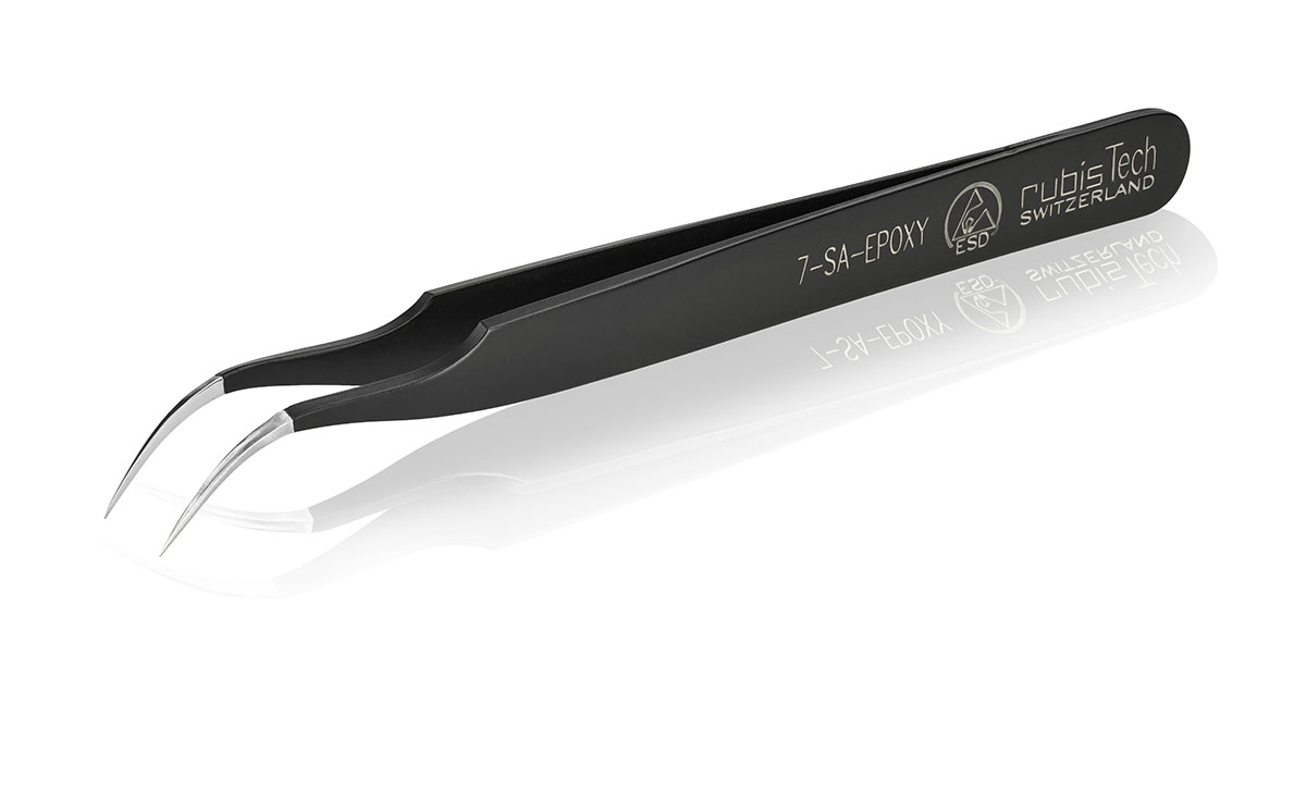 ESD Epoxy Coated Tweezers